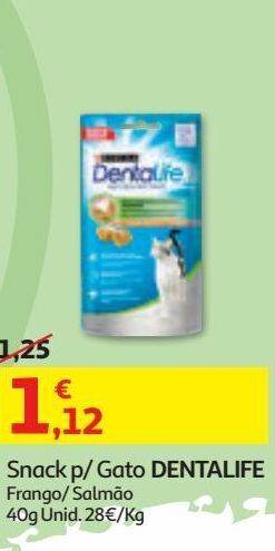 Auchan Snack gato dentalife promoção