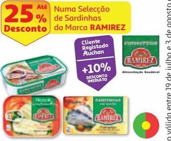 Auchan Sardinha ramirez promoção