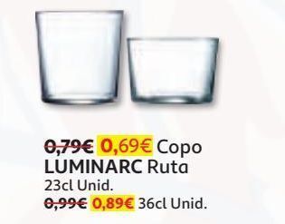 Auchan Copo ruta luminarc promoção