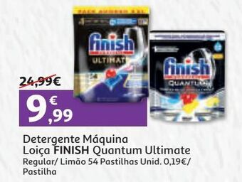 Auchan Det.maquina loiça finish promoção