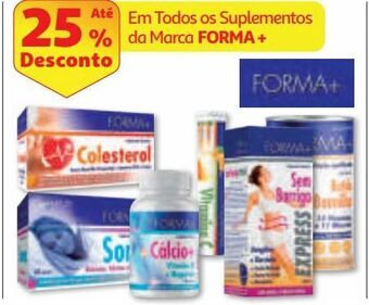Auchan Suplemento forma+ promoção