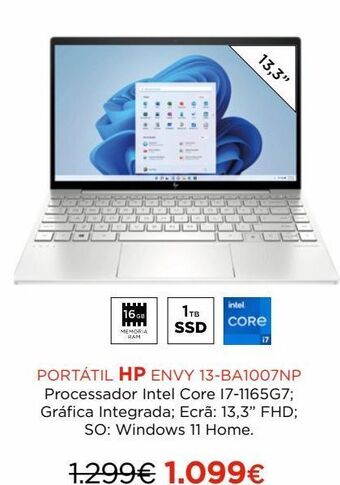 El Corte Inglés Notebook hp promoção