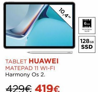 El Corte Inglés Tablet huawei promoção