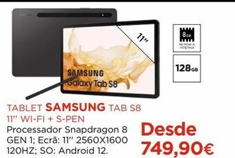 El Corte Inglés Tablet samsung promoção