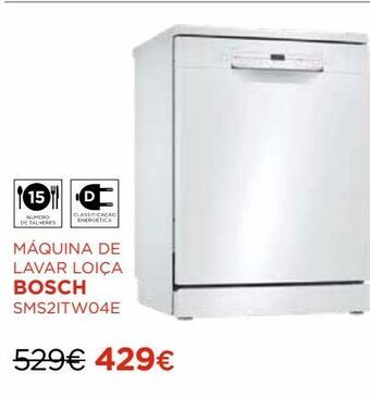 El Corte Inglés Lava louças bosch promoção
