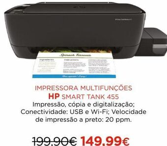 El Corte Inglés Impressora hp promoção