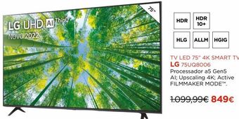 El Corte Inglés Smart tv lg promoção