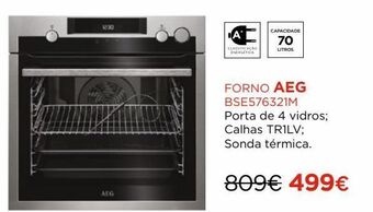 El Corte Inglés Forno aeg promoção