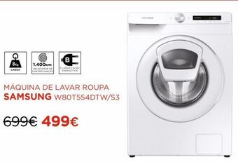 El Corte Inglés Máquina lavar roupa samsung promoção