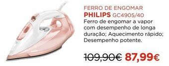 El Corte Inglés Ferro de engomar philips promoção