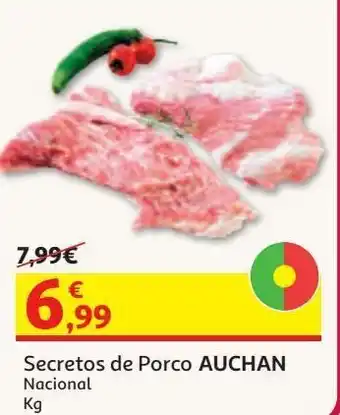 Auchan Secretos porco nacional auchan promoção