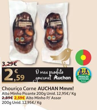 Auchan Chouriça assar auchan mmm! promoção