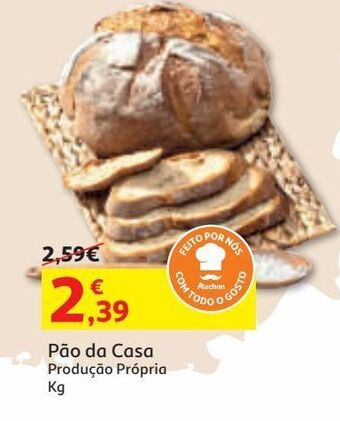 Auchan Pão da casa promoção