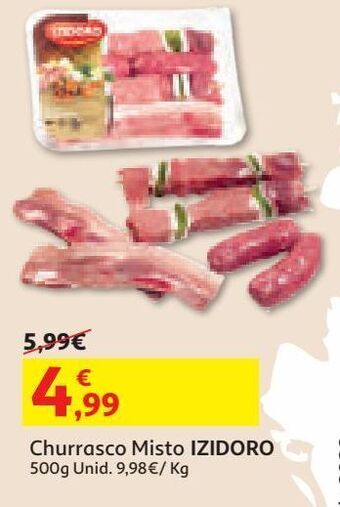 Churrasco misto izidoro 500gr