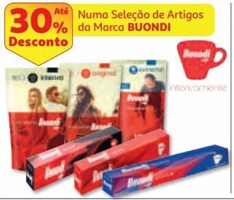 Auchan Café intenso buondi promoção
