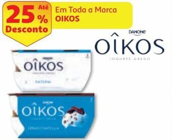 Auchan Iogurte grego oikos danone promoção