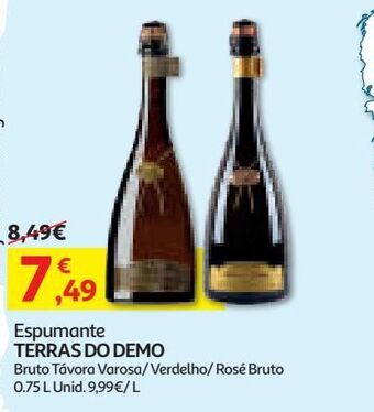 Auchan Espumante terras do demo promoção