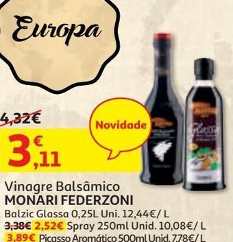 Auchan Vinagre monari federzoni promoção