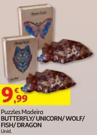 Auchan Puzzle madeira promoção