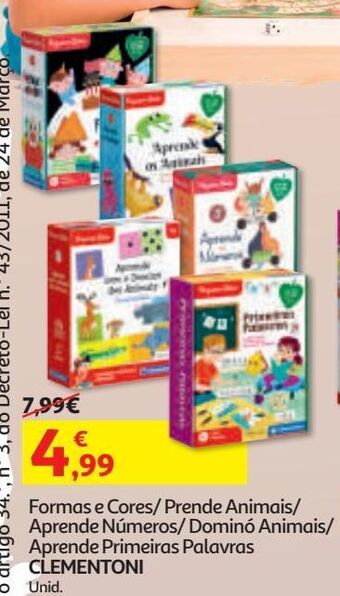 Auchan Clementoni promoção