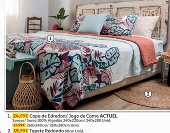 Auchan Capa edredão actuel promoção