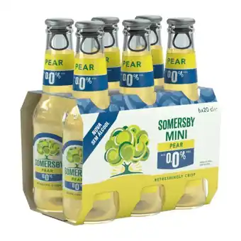 ALDI Somersby sidra de pera 0,0% promoção