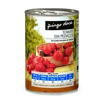 Pingo Doce Tomate pedaços pingo doce promoção