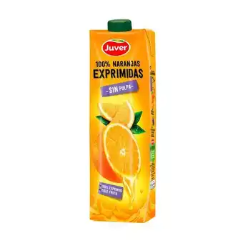 Sumo 100% laranja sem polpa juver