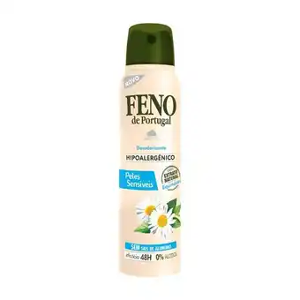 Pingo Doce Desodorizante em spray para peles sensíveis feno de portugal promoção