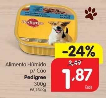 Minipreço Ração para cães pedigree promoção