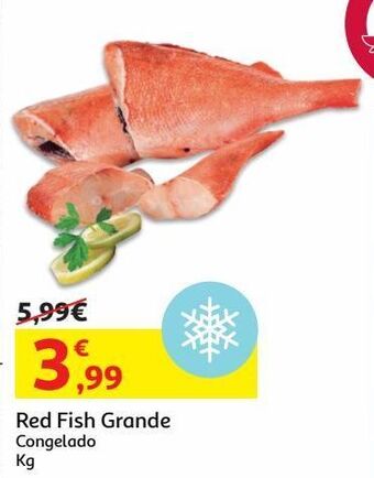 Auchan Red/fish grande congelado:s/cabeça kg promoção