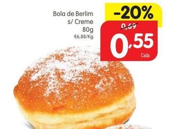 Pão doce com creme