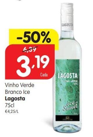 Vinho verde lagosta