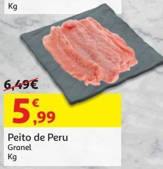 Auchan Peru peito (granel):kg promoção