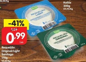 Minipreço Requeijão santiago promoção