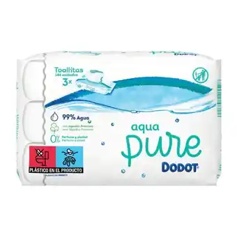 ALDI Dodot toalhitas pure promoção