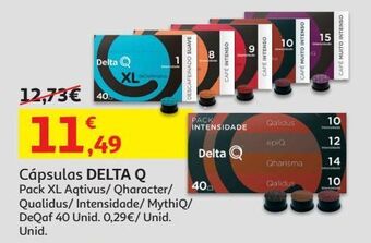 Auchan Cápsulas delta q promoção