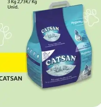 Auchan Areia p/ gato catsan:10lt promoção