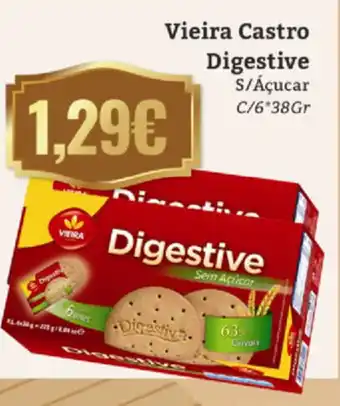 Belita Vieira Castro Digestive S/Áçucar C/6*38Gr promoção