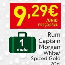 Recheio Rum captain morgan promoção