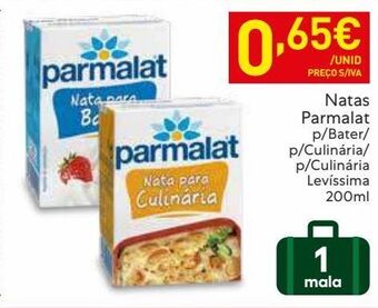 Recheio Laticínio parmalat promoção