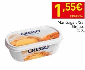 Recheio Manteiga gresso promoção