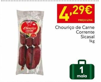 Recheio Chouriço sicasal promoção
