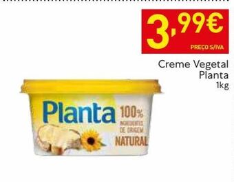 Recheio Margarina vegetal planta promoção