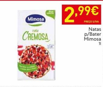 Recheio Laticínio mimosa promoção