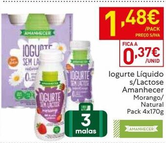Recheio Iogurte amanhecer promoção