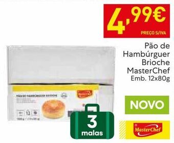 Pão de hambúrguer masterchef