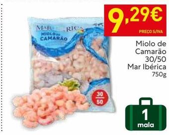 Recheio Camarão mar ibérica promoção