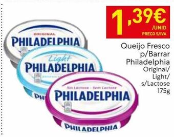 Recheio Queijo fresco philadelphia promoção