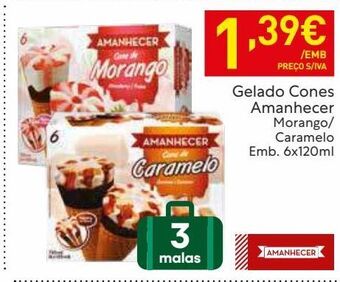 Recheio Gelados amanhecer promoção